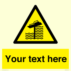 Custom warning grounding on weir